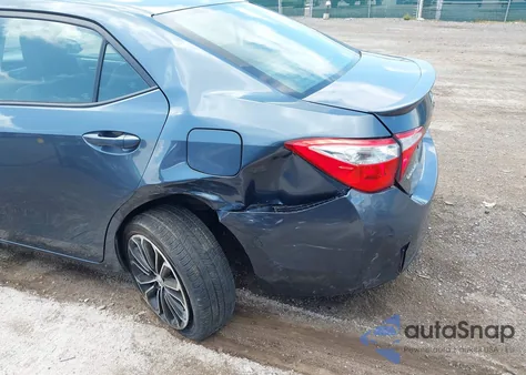 2015 Toyota Corolla S Plus from USA, damaged, VIN 2T1BURHE7FC398713